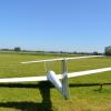 Segelflieger ready for take off.